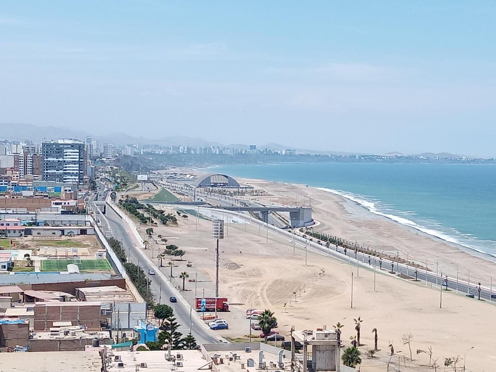 Apartamento Panoramic - Acogedor Con Vista Al Mar ลิมา ภายนอก รูปภาพ