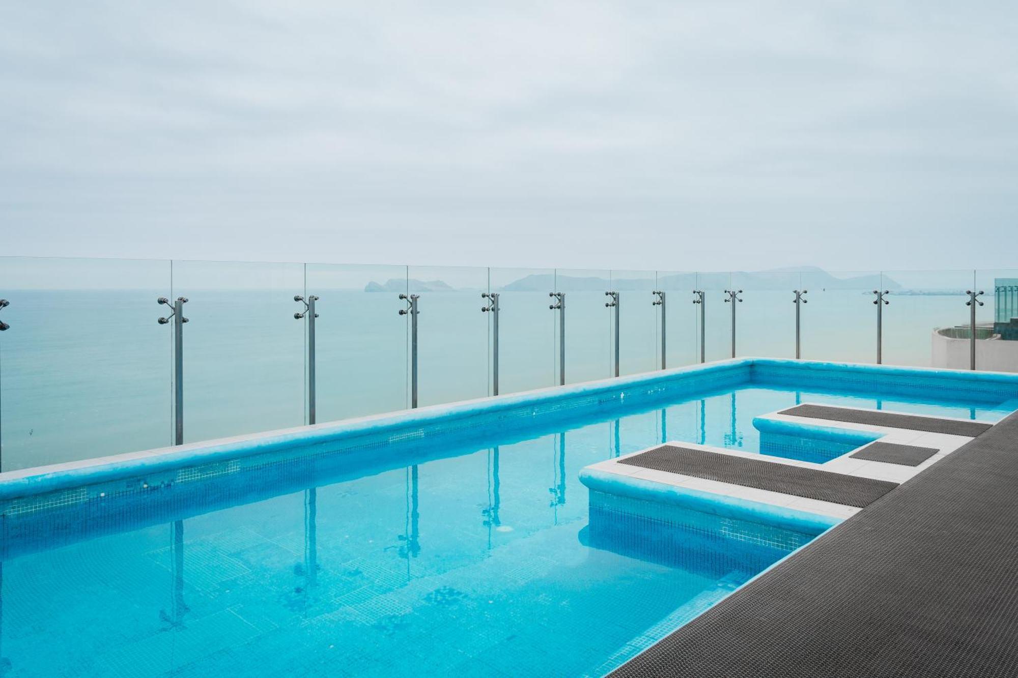Apartamento Panoramic - Acogedor Con Vista Al Mar ลิมา ภายนอก รูปภาพ