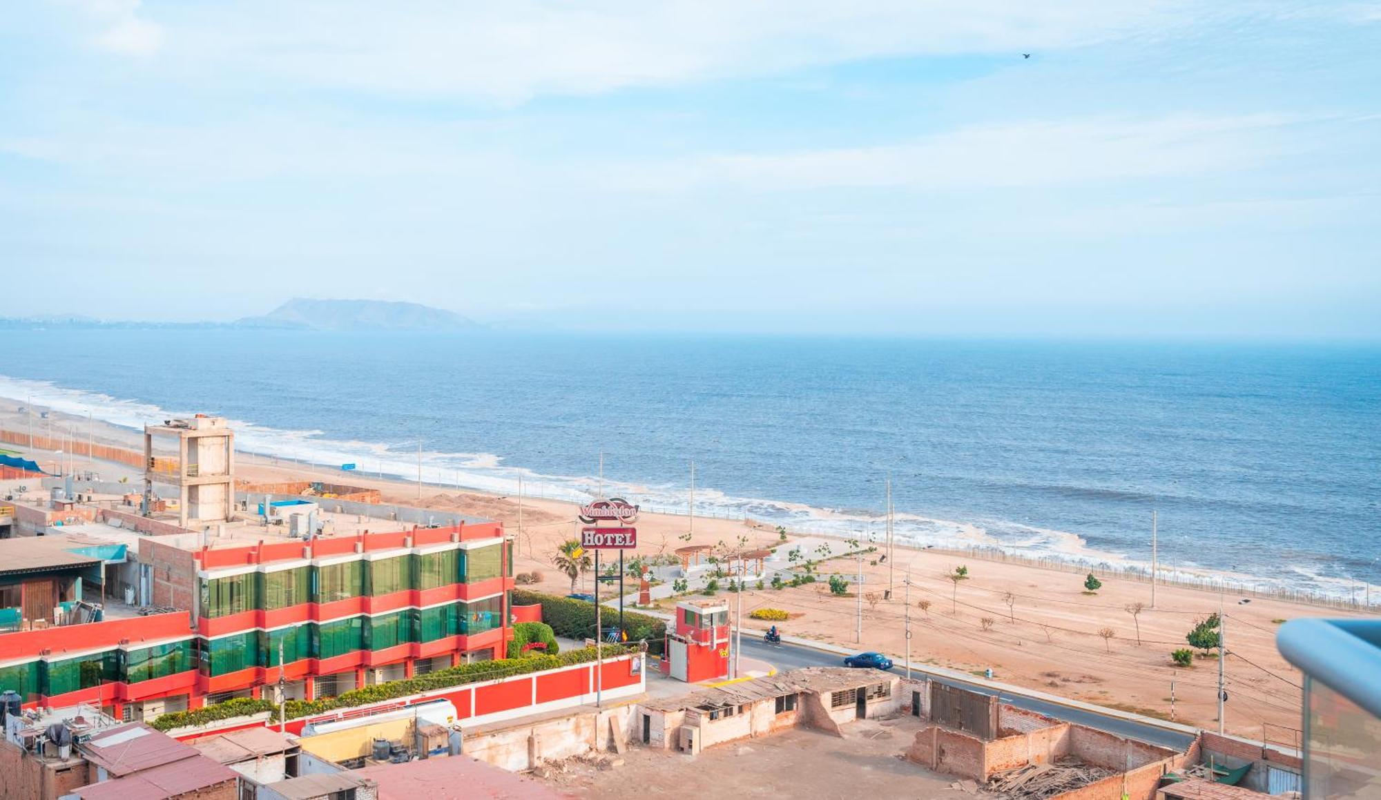 Apartamento Panoramic - Acogedor Con Vista Al Mar ลิมา ภายนอก รูปภาพ
