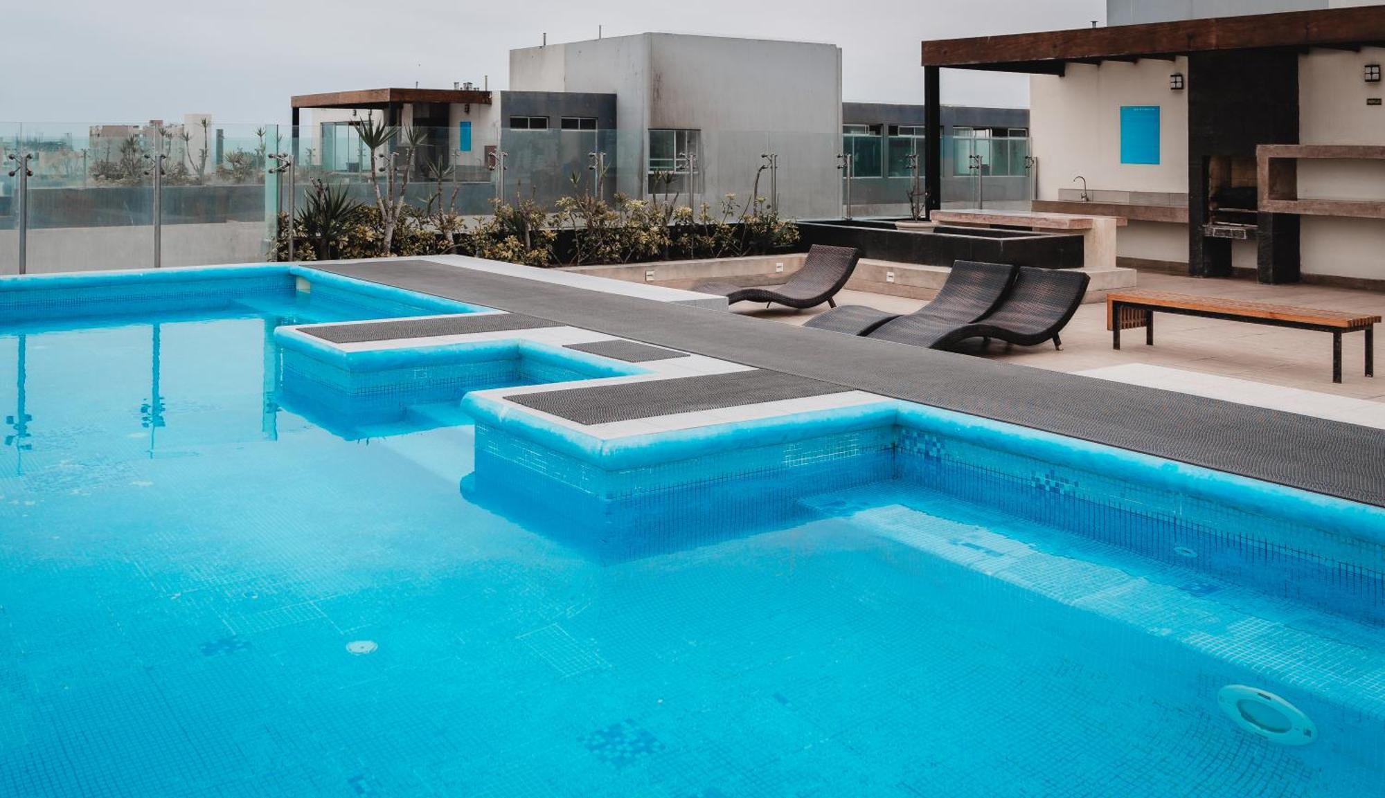 Apartamento Panoramic - Acogedor Con Vista Al Mar ลิมา ภายนอก รูปภาพ